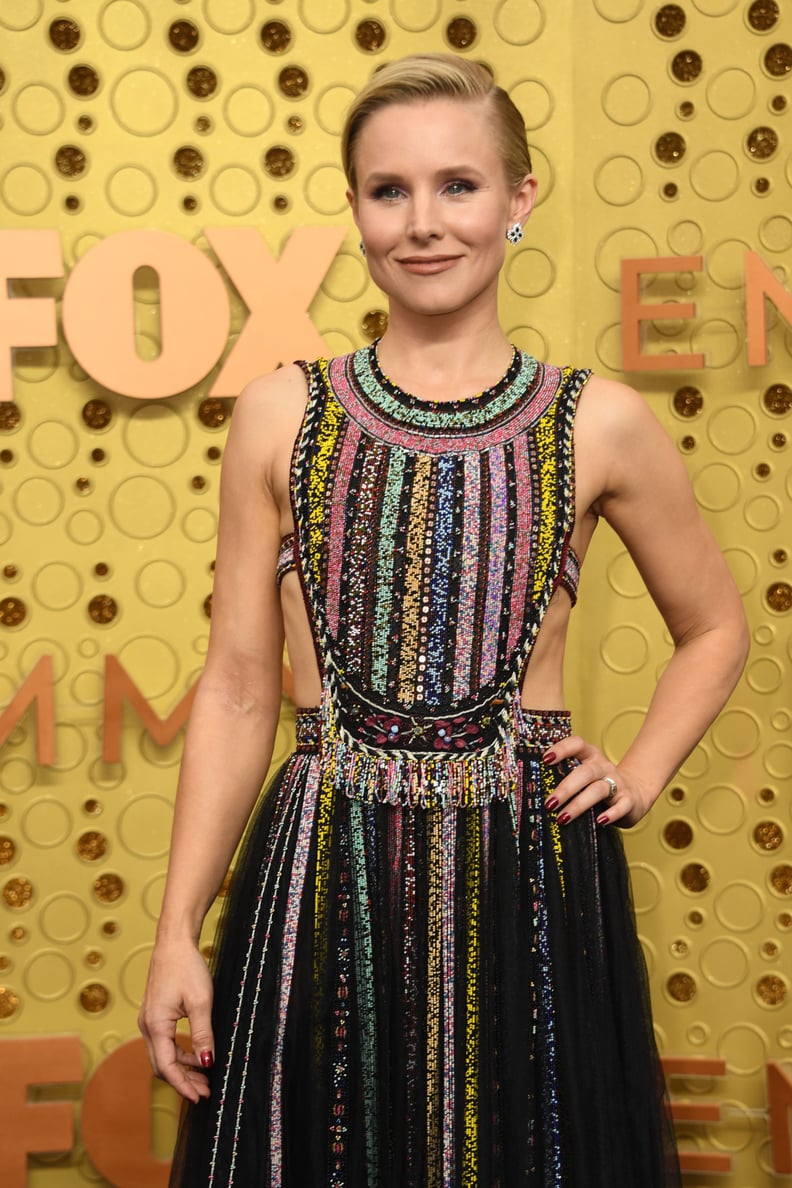 Kristen Bell s Dior Emmys Dress Has Rainbow Beads POPSUGAR Fashion