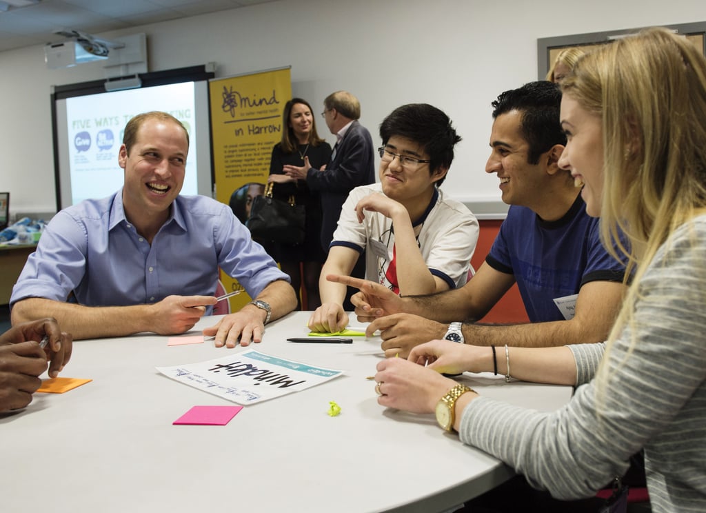 Prince William and Kate Middleton College Visit 2015