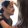 Max Greenfield Was So Proud of His Daughter's Zoom Presentation, He Let Her Do His Makeup