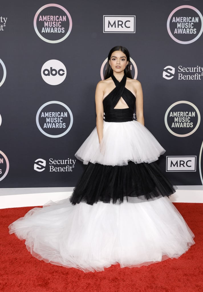 Rachel Zegler at the 2021 American Music Awards