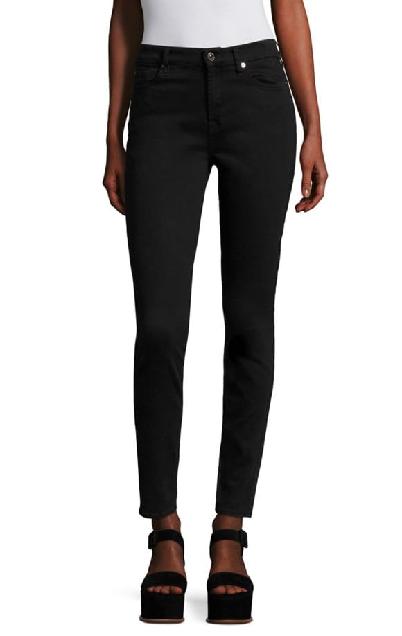 7 For All Mankind High-Waist Skinny Jeans