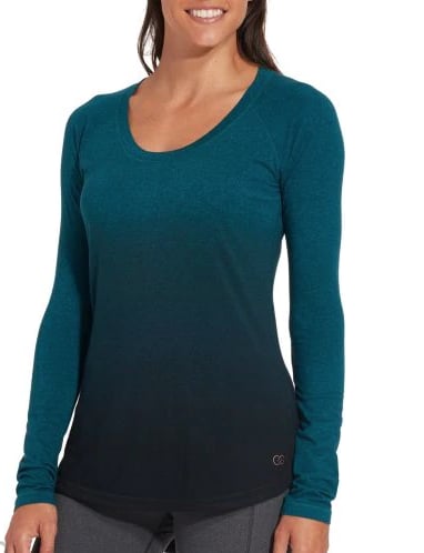 Everyday Heather Dip Dye Long Sleeve Shirt