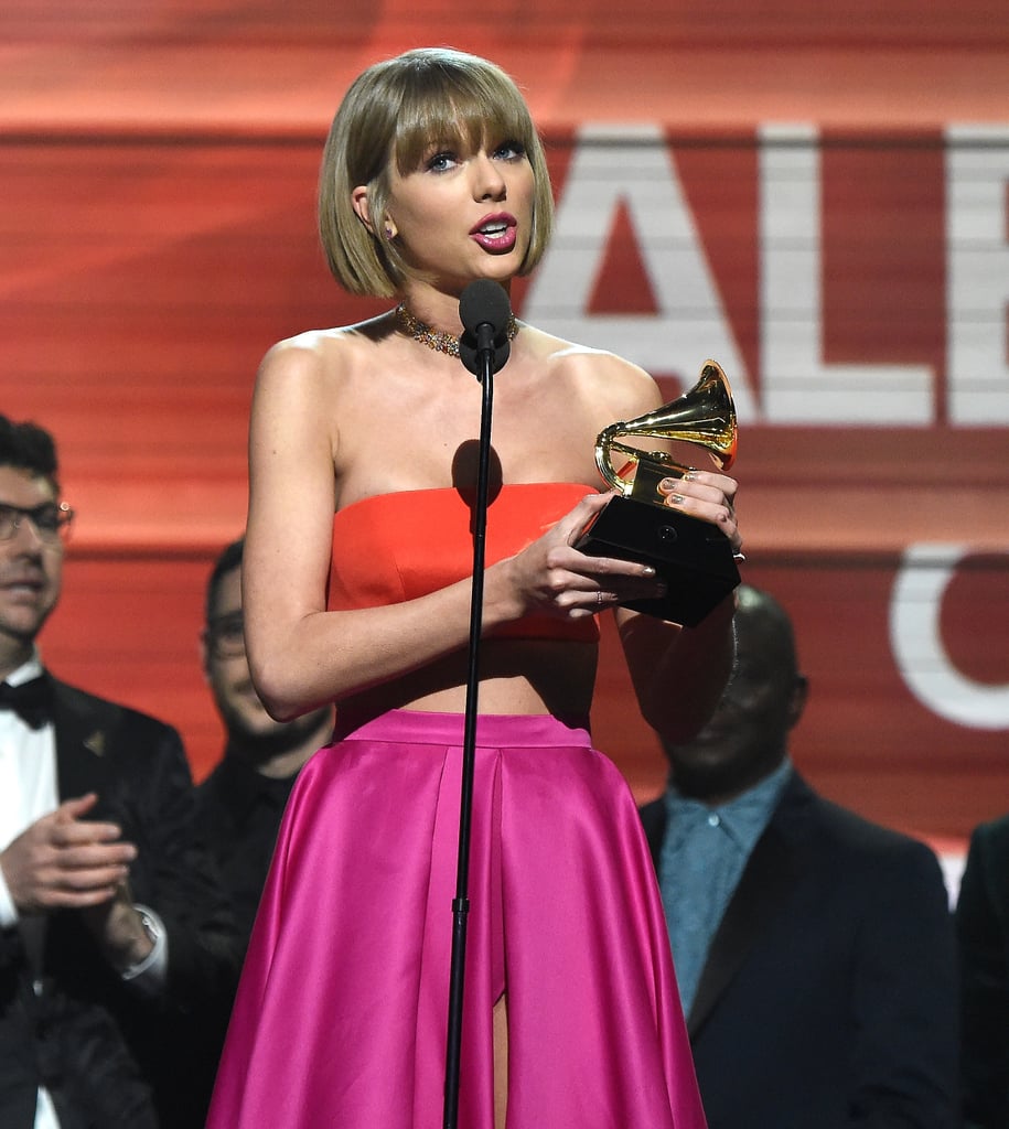 Selena Gomez and Taylor Swift at the Grammys 2016