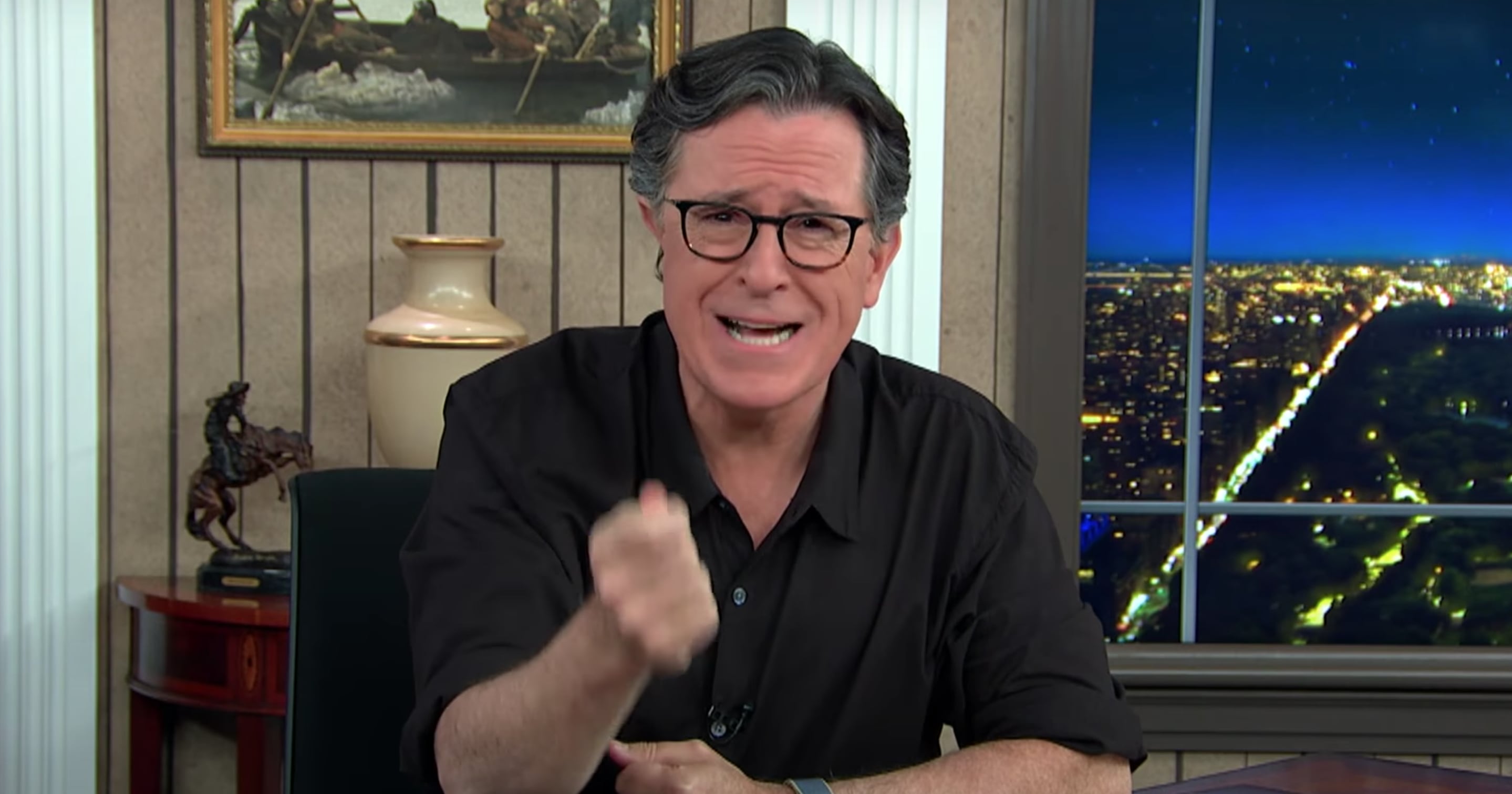 Colbert Monologues Last Night