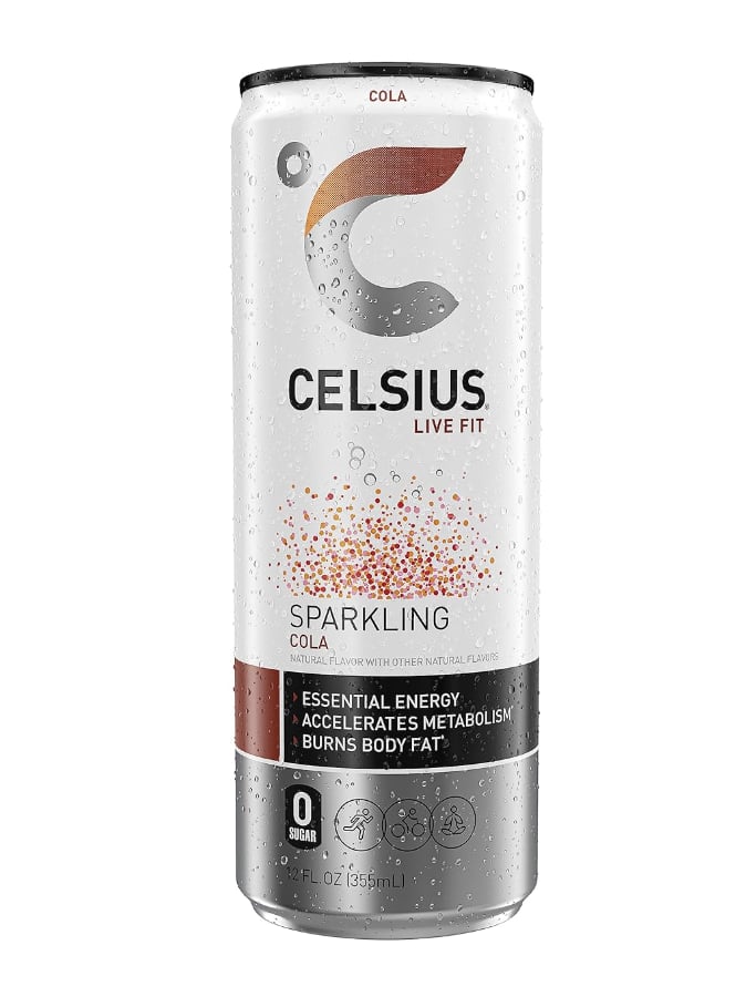 Celsius Sparkling Cola Functional Essential Energy Drink (Pack of 24)