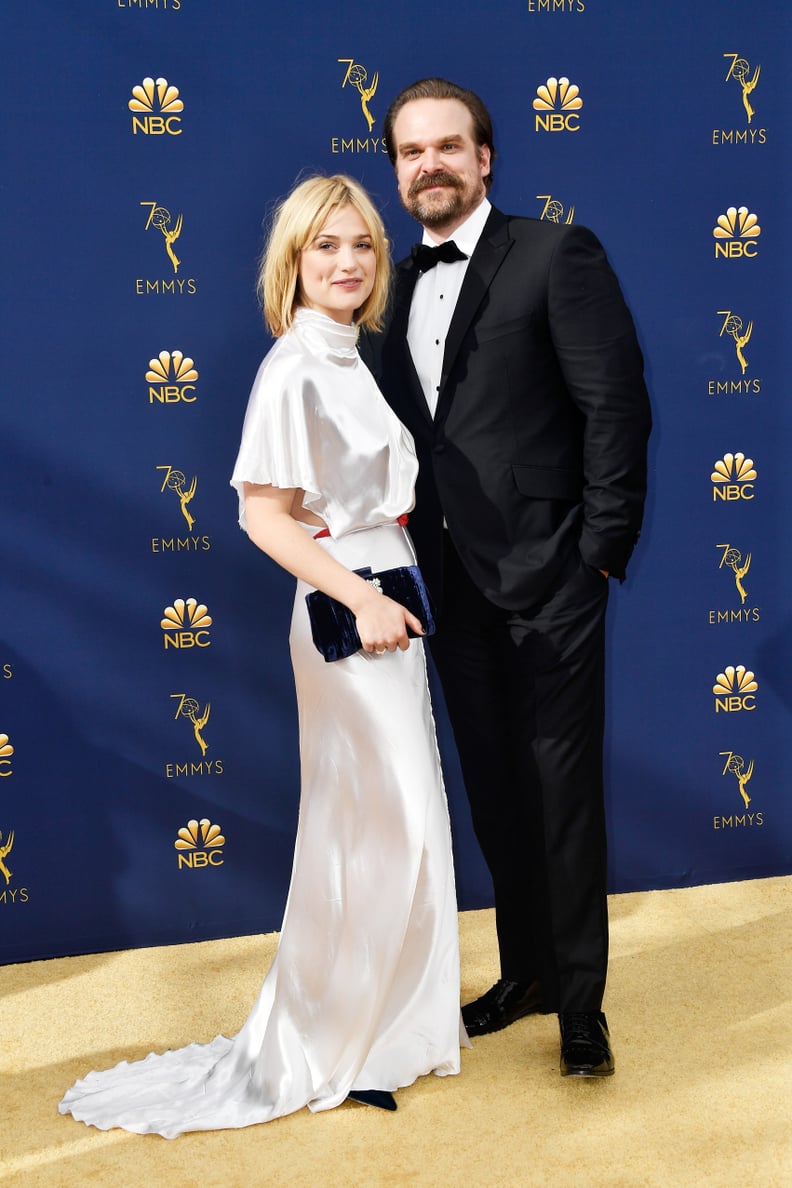 David Harbour and Alison Sudol