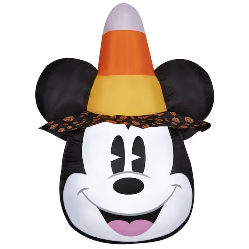 Disney 6-Foot Lighted Mickey Mouse with Candy Corn Hat Inflatable