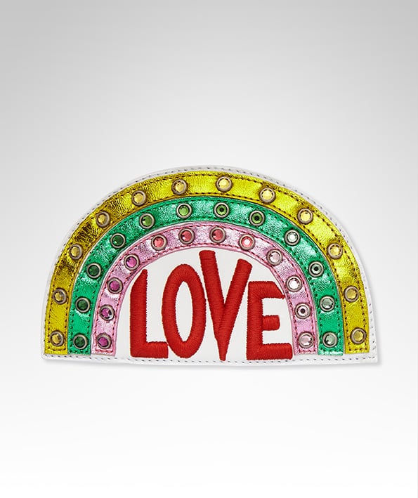 Spread a little love with this colorful patch ($220).
