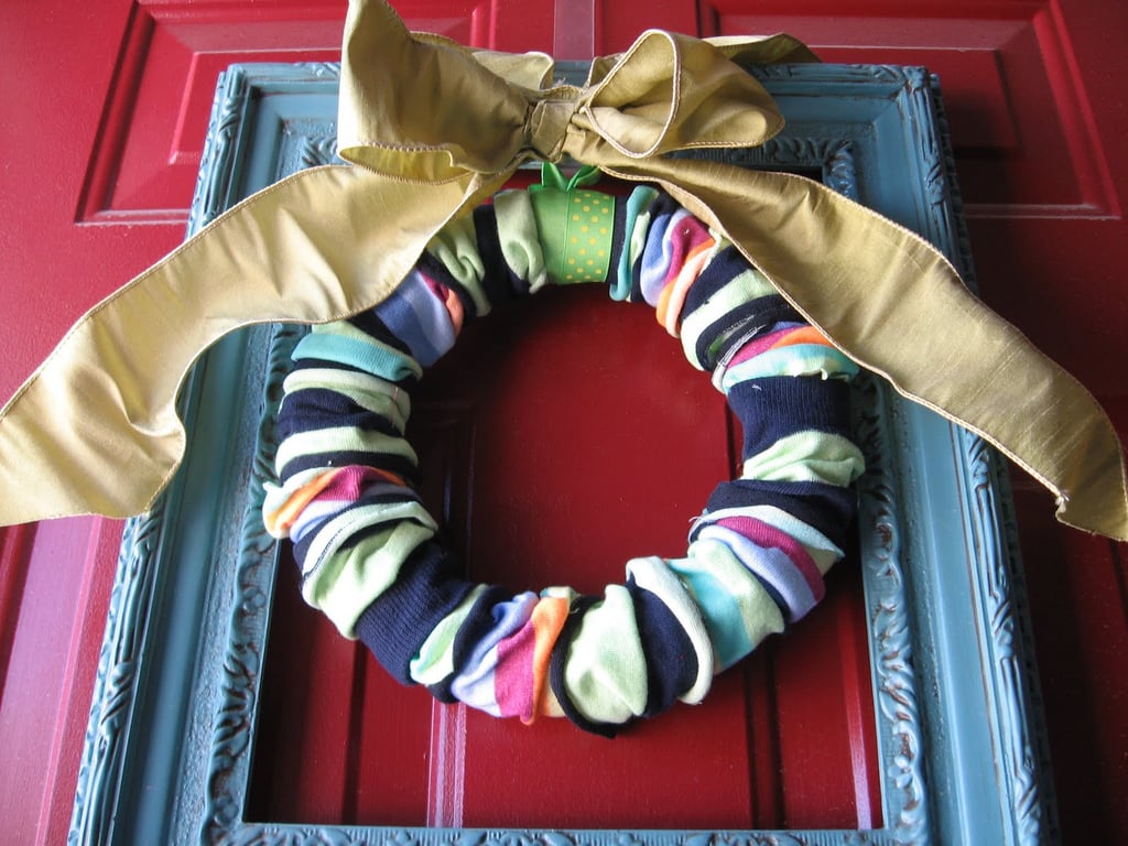 Sock Wreath