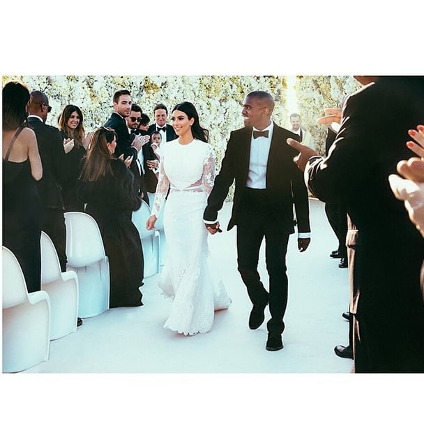 Kim Kardashian and Kanye West Wedding Pictures Kim Kardashian and Kanye West Wedding Pictures