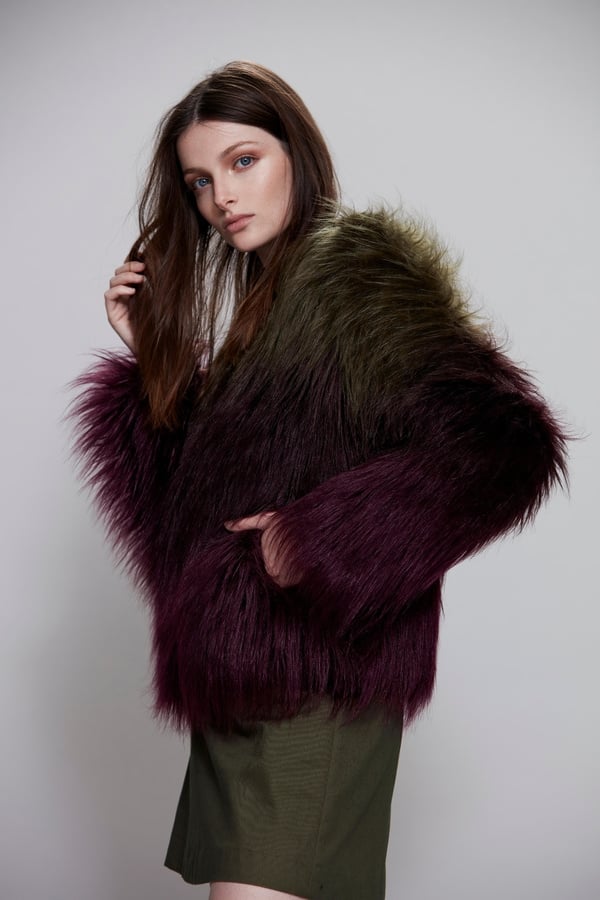 Unreal Fur Liquid Fudge Jacket