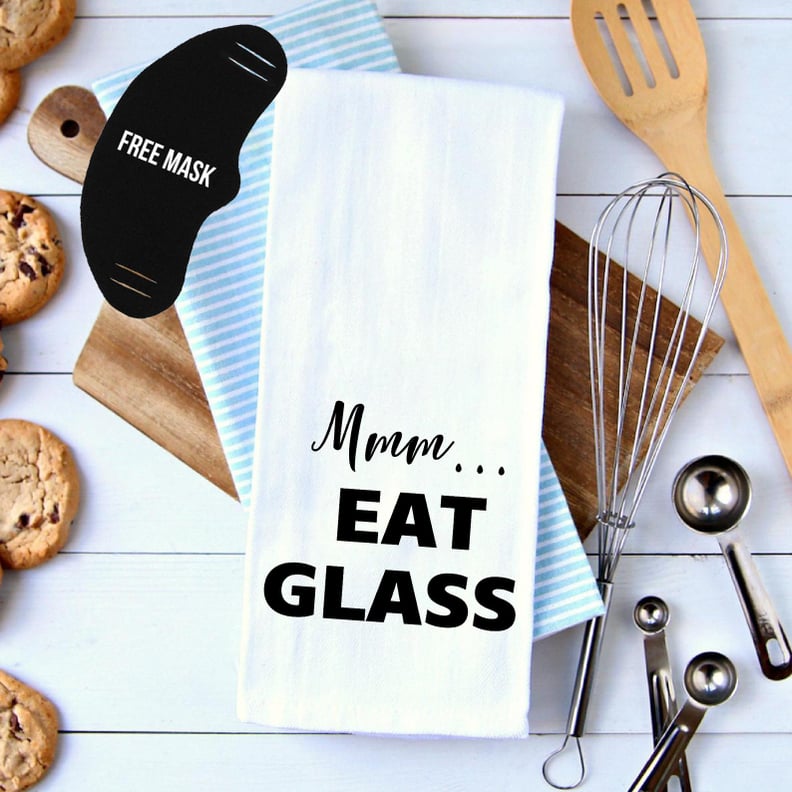 Eat Glass Kitchen Towel