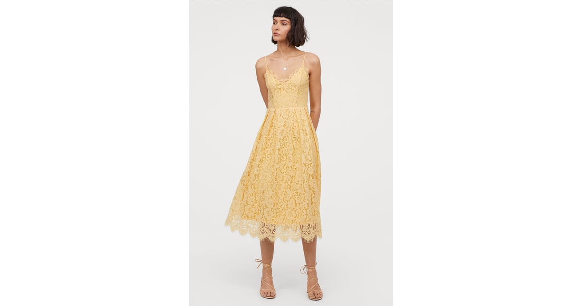 H&M Lace Dress | Best Summer Wedding Guest Dresses From H&M | POPSUGAR ...