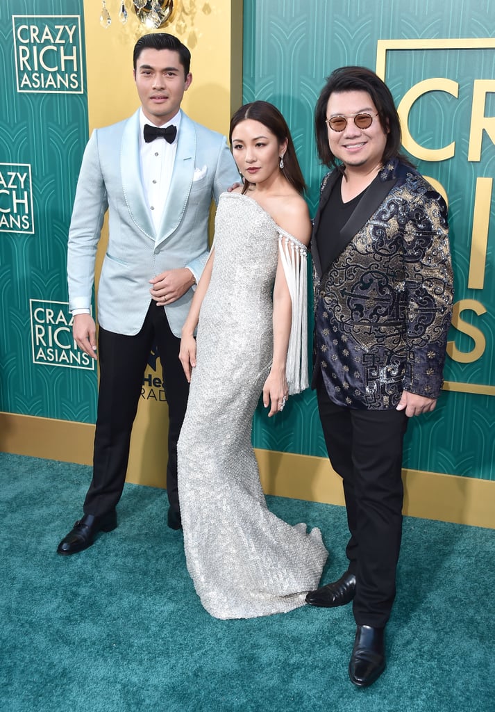 Pictured: Henry Golding, Constance Wu, and Kevin Kwan