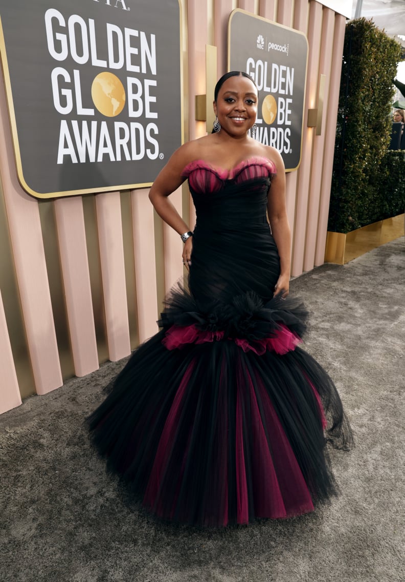 Quinta Brunson at the 2023 Golden Globe Awards