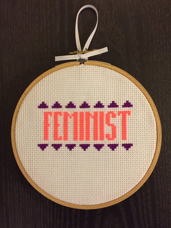 Feminist Cross-Stitch