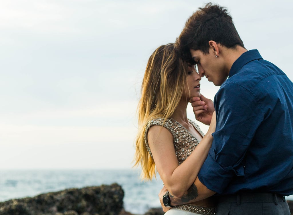This Couple Totally Reminds Us of a Modern Ariel and Eric in Their Beach Engagement Shoot This Couple Totally Reminds Us of a Modern Ariel and Eric in Their Beach Engagement Shoot