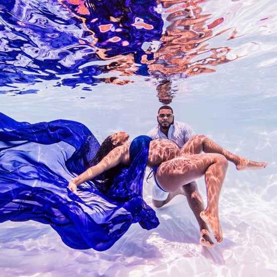 Beyonce-Inspired Underwater Maternity Photo