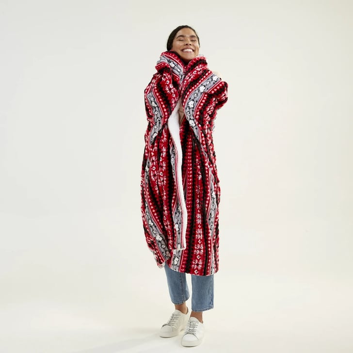 Peanuts Cozy Life Throw Blanket Vera Bradley's New Snoopy Holiday Collection POPSUGAR Family
