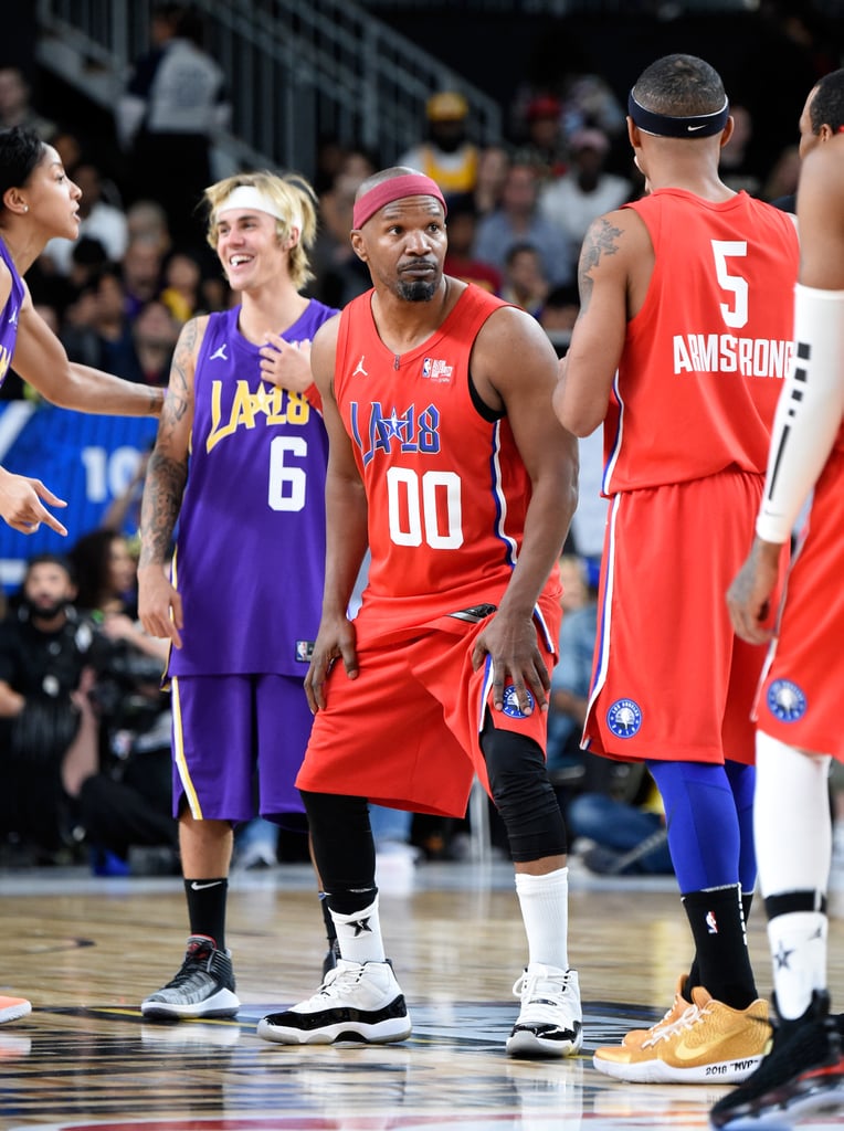 Pictures of Celebrities at 2018 NBA All-Star Celebrity Game