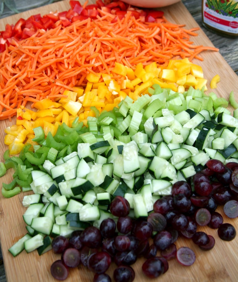 Cut Up Veggies For Salads