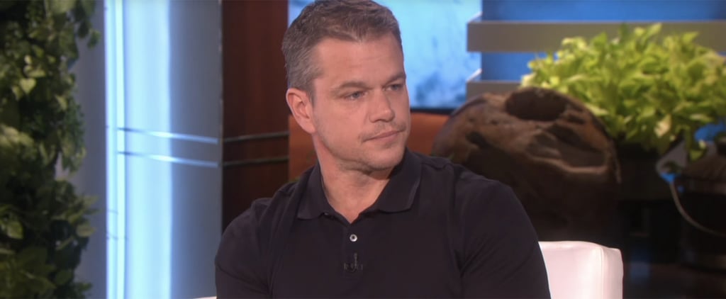 Matt Damon Addresses Gay Comments on The Ellen Show