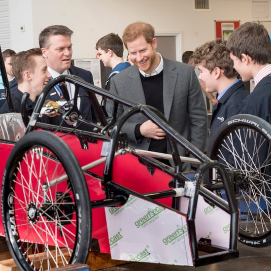 Prince Harry Visiting Silverstone Circuit Pictures