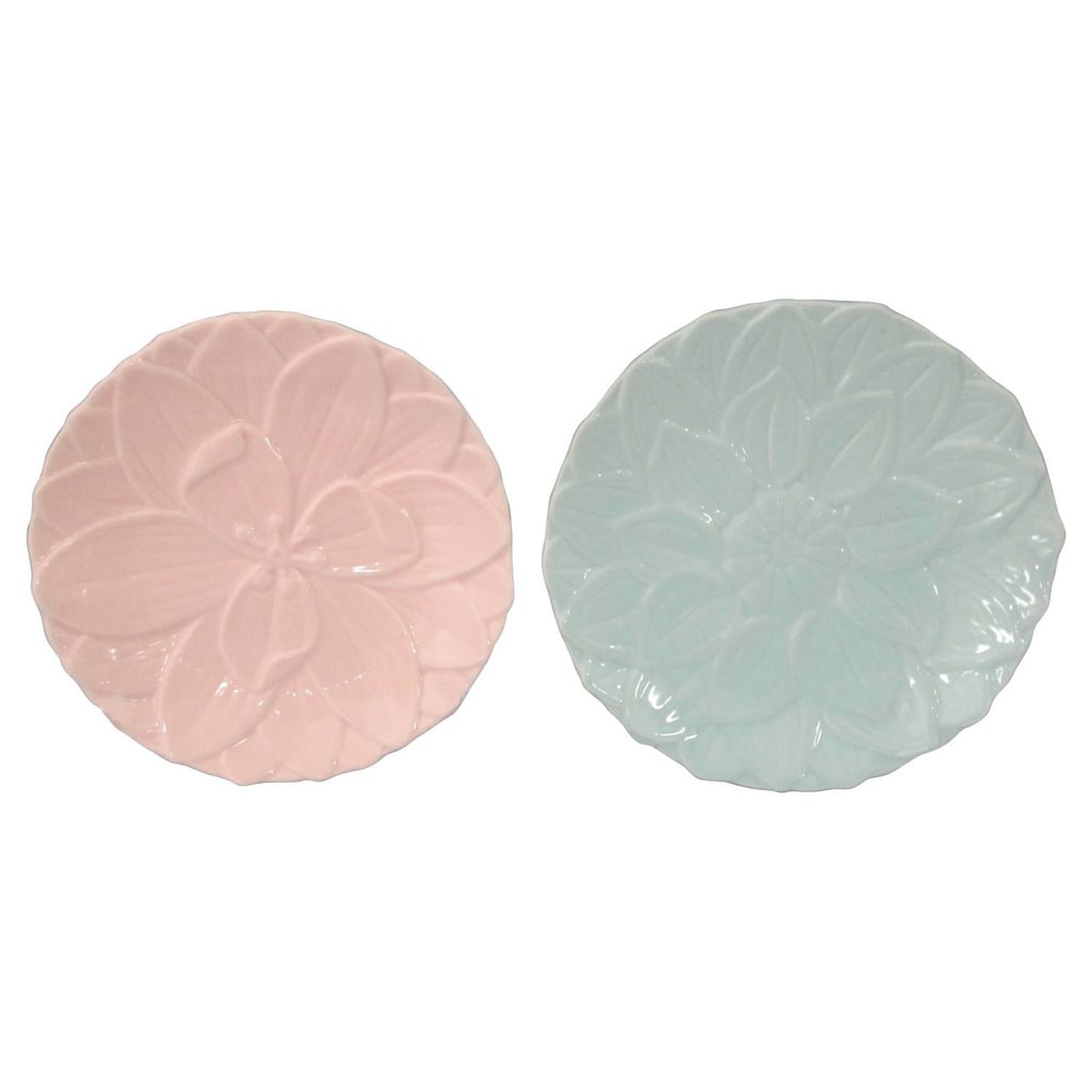 Figural Flower Appetizer Plates ($14, originally $20)