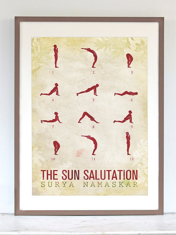Sun Salutation Poster