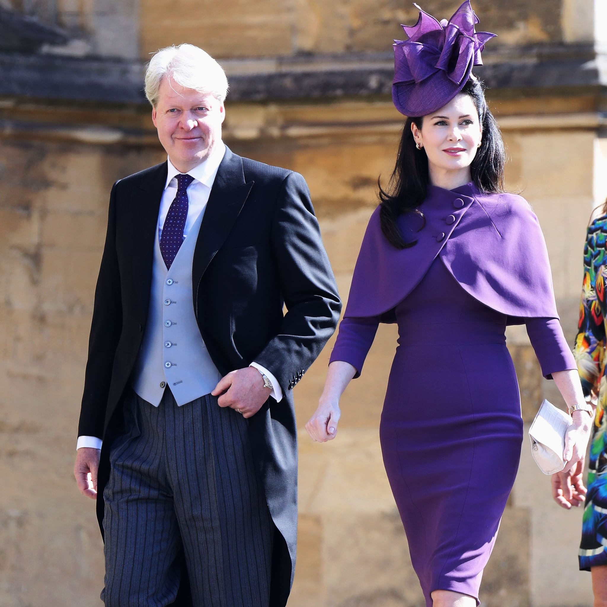 Princess Diana S Family At Prince Harry And Meghan S Wedding Popsugar Celebrity