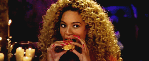 She will grub with her man.