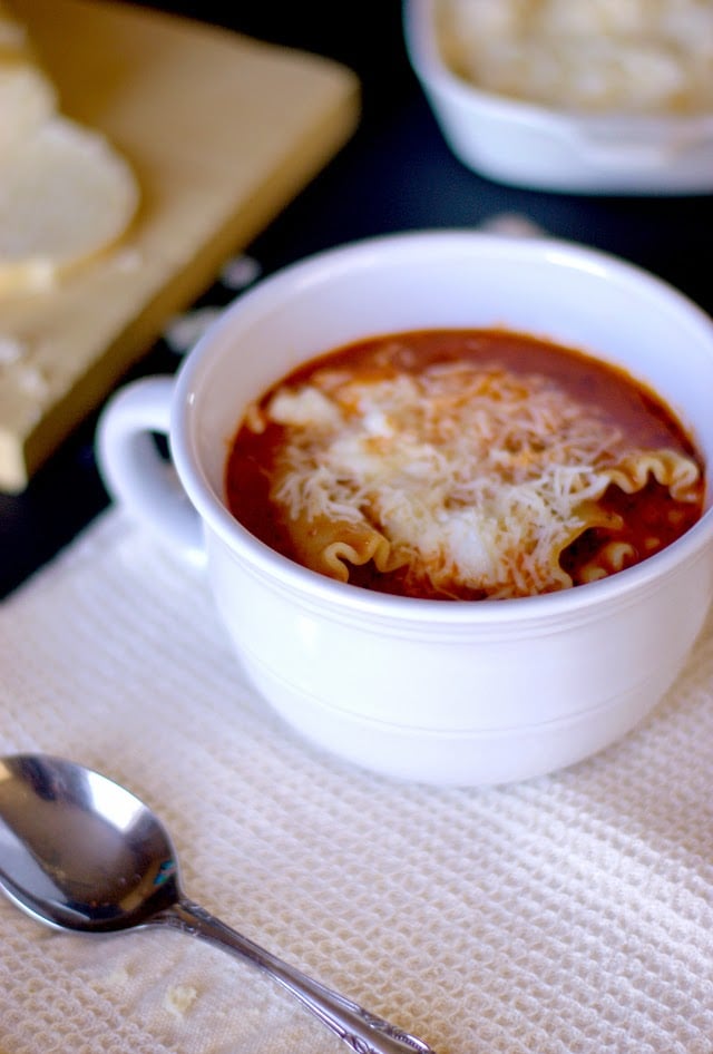 Lasagna Soup