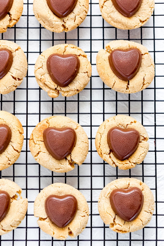 Heart-Shaped Peanut Butter Cookies
