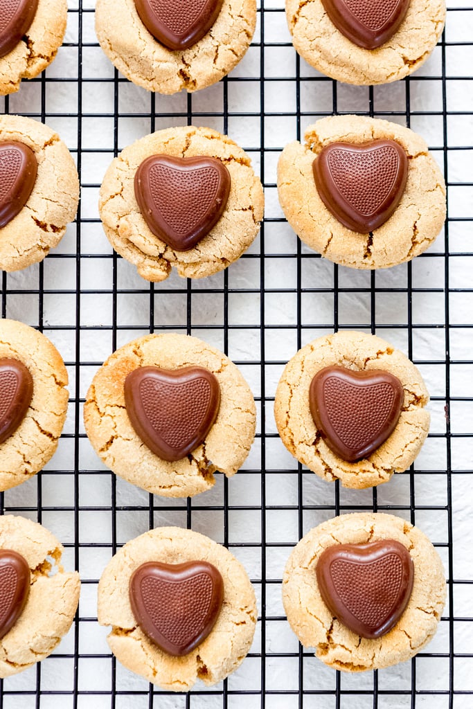 Heart-Shaped Peanut Butter Cookies