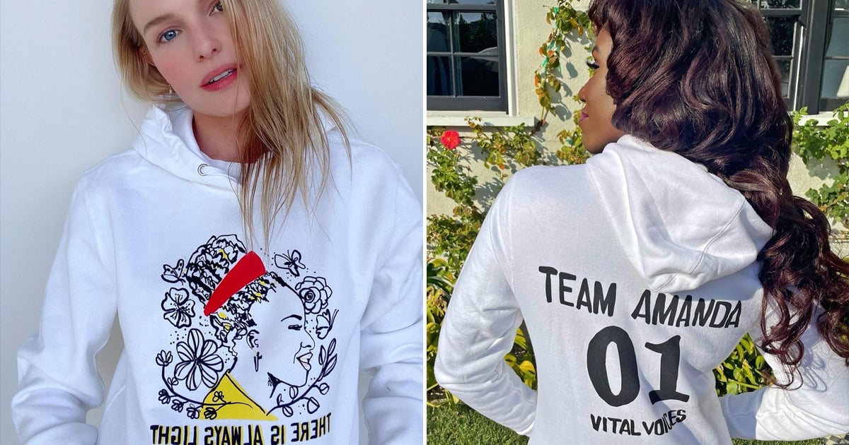 This Amanda Gorman Sweatshirt Is the Only Merch We Need After the Big Game