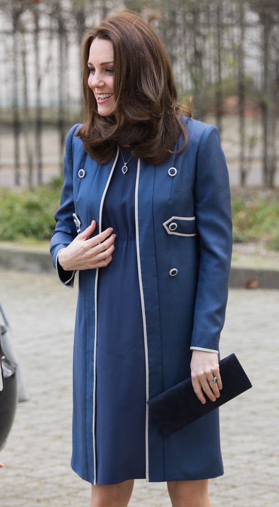 Kate Middleton's Blue Jenny Packham Coat