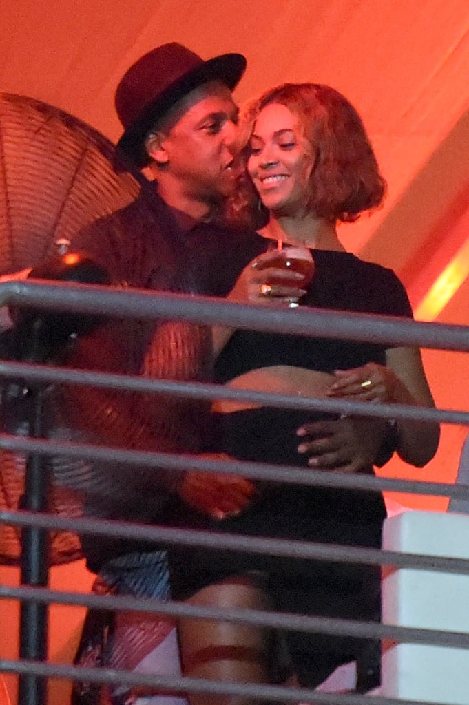 Beyoncé and Jay Z's Labor Day PDA Puts an End to Any Divorce Rumors Beyoncé and Jay Z's Labor Day PDA Puts an End to Any Divorce Rumors