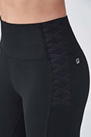 High-Waisted Lace Up Legging