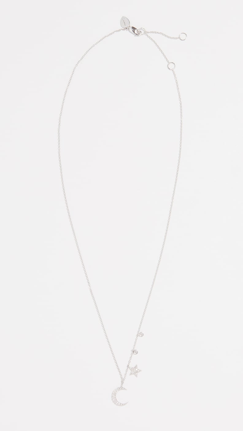 Meira T 14k Moon & Star Necklace