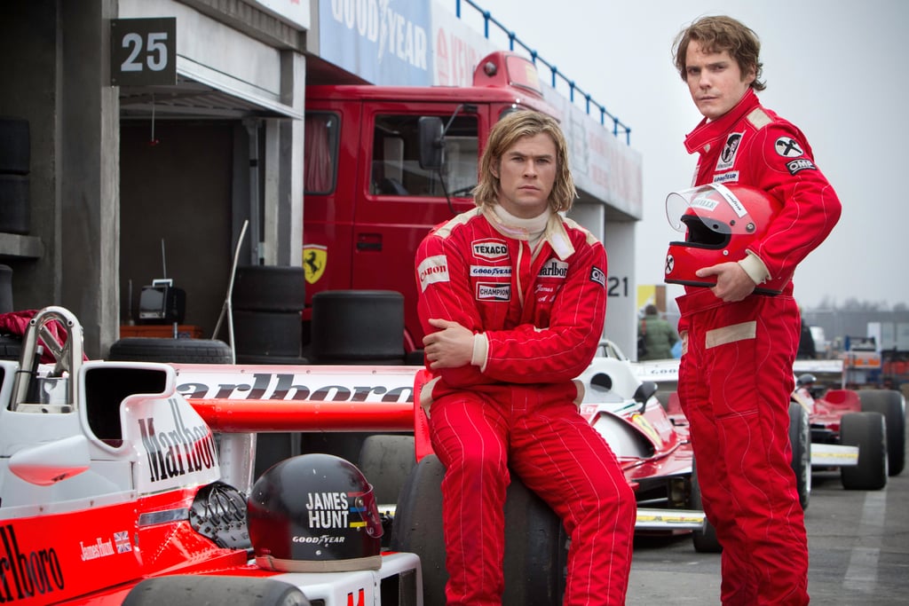 Daniel Brühl as Niki Lauda in Rush (2013)