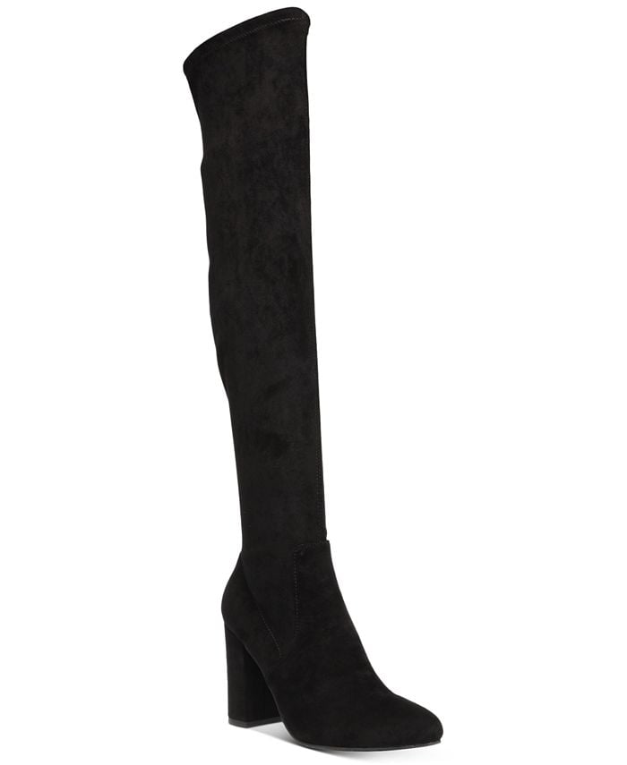 A Trendy Pair of Boots: Wild Pair Bravy Over-the-Knee Stretch Boots