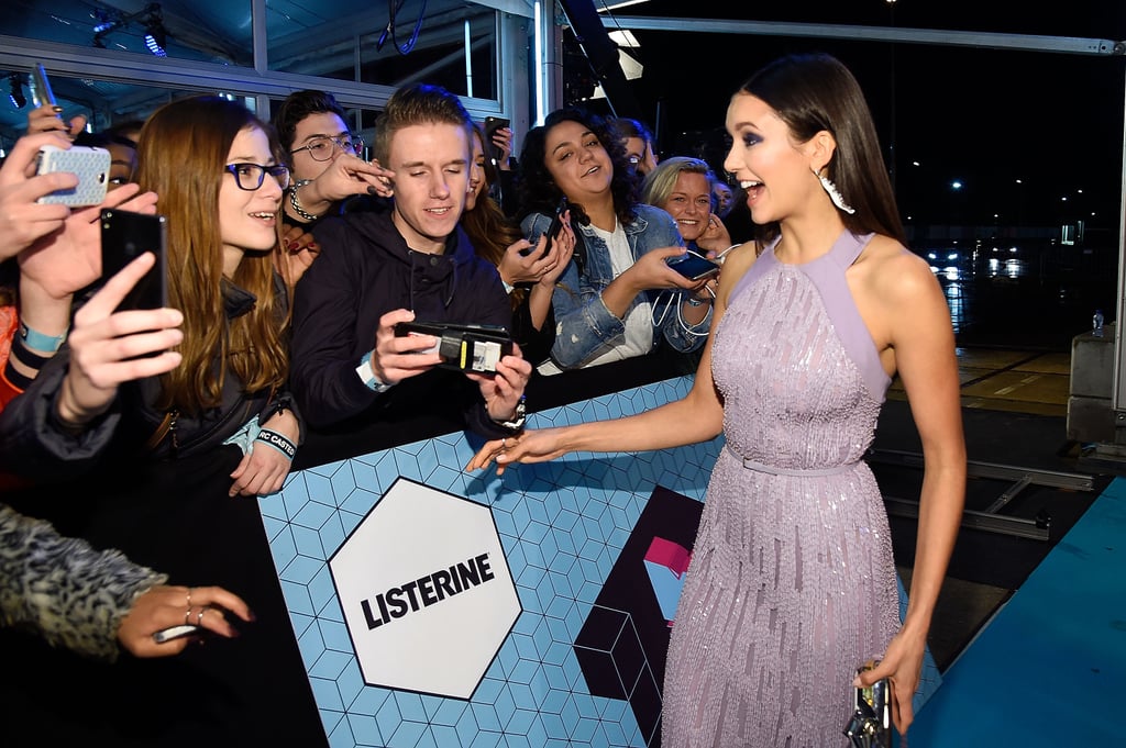 Nina Dobrev at the 2016 MTV EMAs