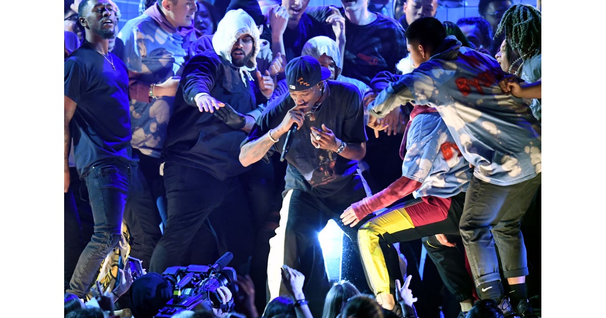 Travis Scott's Grammys Performance 2019 Video POPSUGAR Entertainment