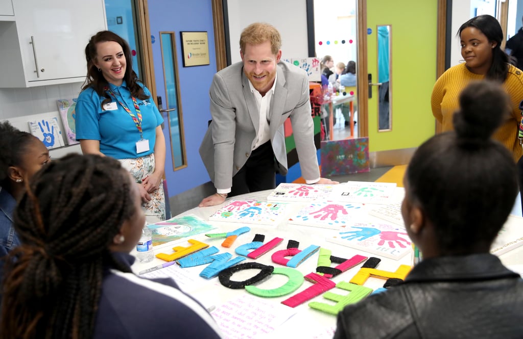 Prince Harry at Barking & Dagenham Future Youth Zone 2019