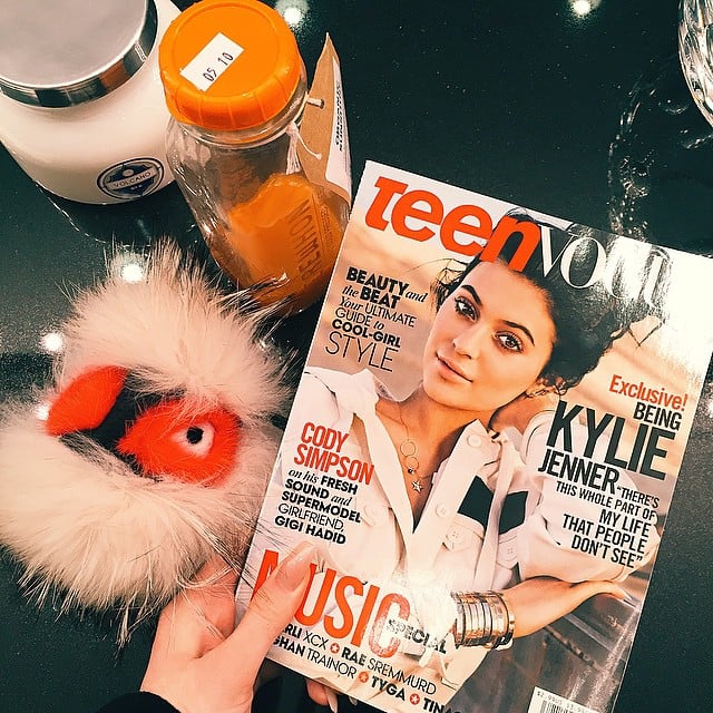 She's already a magazine cover girl.