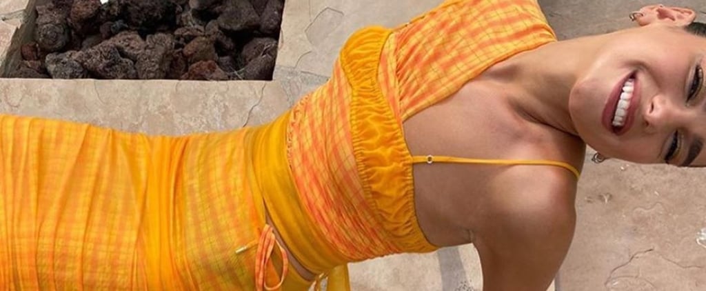 Dua Lipa Wears Supriya Lele Orange Set For 25th Birthday