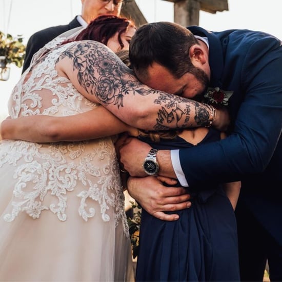 Man Says Emotional Vows to New Stepdaughter | Photos