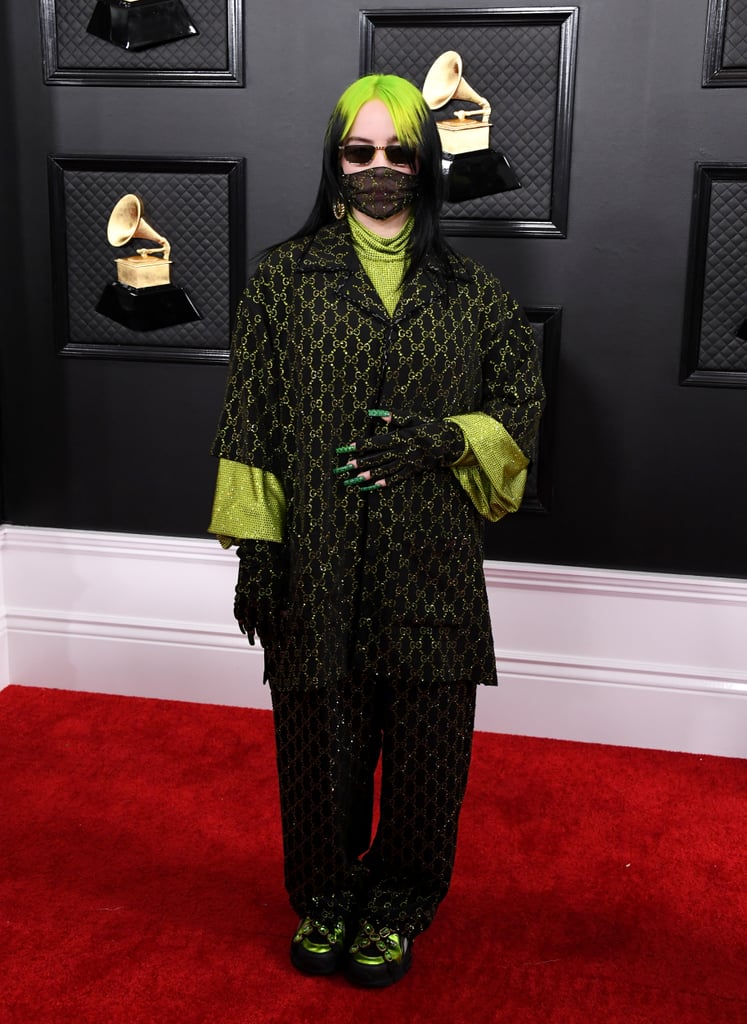 Billie Eilish at the 2020 Grammys The Best Award Season Red Carpet