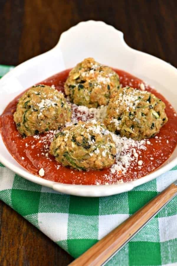 Easy Vegetarian Recipe: Vegetarian Zucchini Meatballs