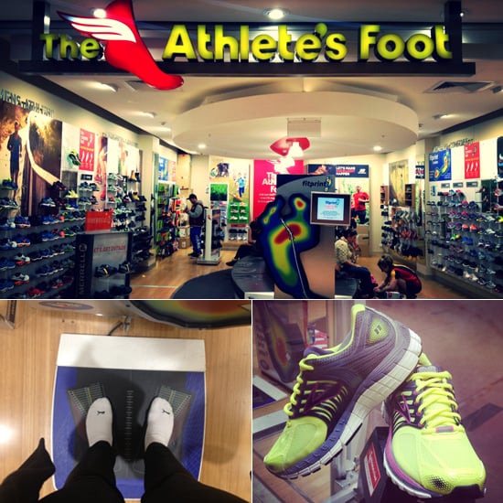 athlete feet shoe store